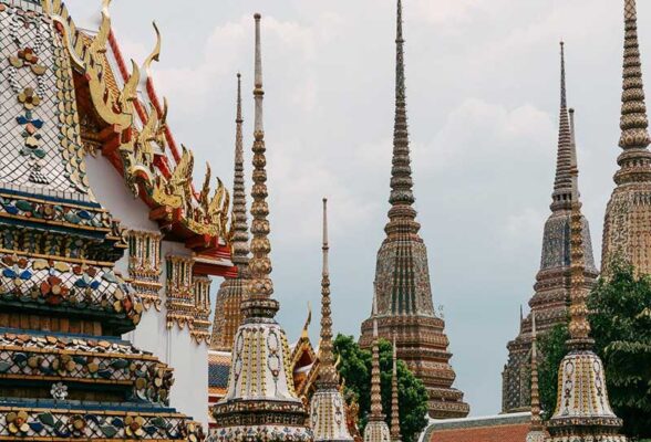Chùa Wat Pho - Tượng Phật Dát Vàng Khổng Lồ. 4 chua-wat-pho-bang-kok